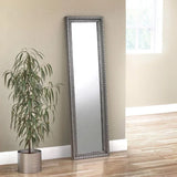 Allegro Pewter Dress Mirror – Elegant Full-Length Mirror for Bedrooms | Julian Bowen