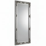 Palais Pewter Lean-To Dress Mirror – Classic Full-Length Mirror – No Wall Fixing Needed | Julian Bowen