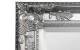 Palais Pewter Lean-To Dress Mirror – Classic Full-Length Mirror – No Wall Fixing Needed | Julian Bowen