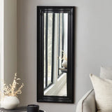 Tokyo Dressing Mirror – Gloss Black – Sleek Contemporary Design – Compact and Stylish | Julian Bowen