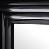 Tokyo Dressing Mirror – Gloss Black – Sleek Contemporary Design – Compact and Stylish | Julian Bowen