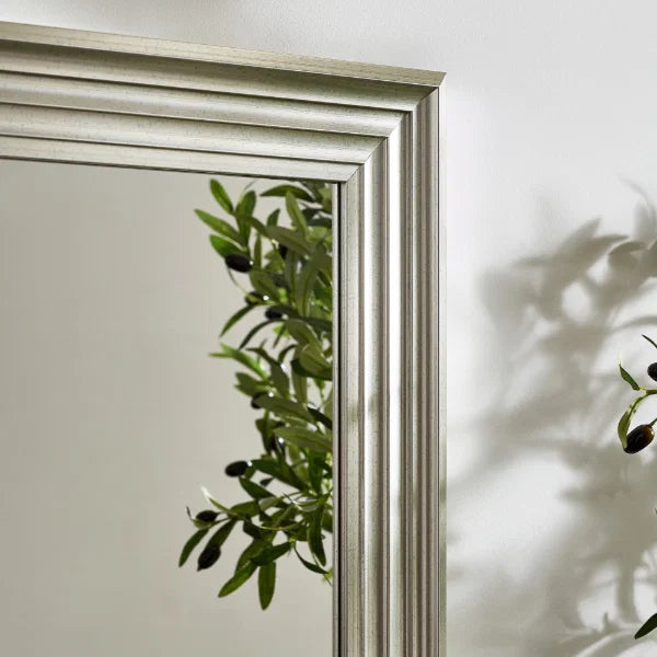 Tokyo Dressing Mirror – Pewter – Subtle Japanese-Inspired Design – Compact and Versatile