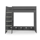 Nebula Gaming Bed with Desk – Anthracite | Julian Bowen