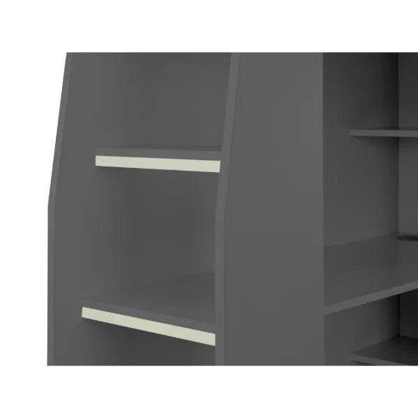 Nebula Gaming Bed with Desk – Anthracite
