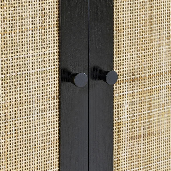 Padstow Wardrobe – Black – Bold Single-Door Design for Smaller Spaces