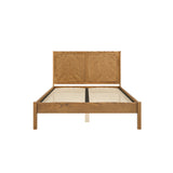 LPD Furniture Palms smoked king size bed in a modern bedroom setting