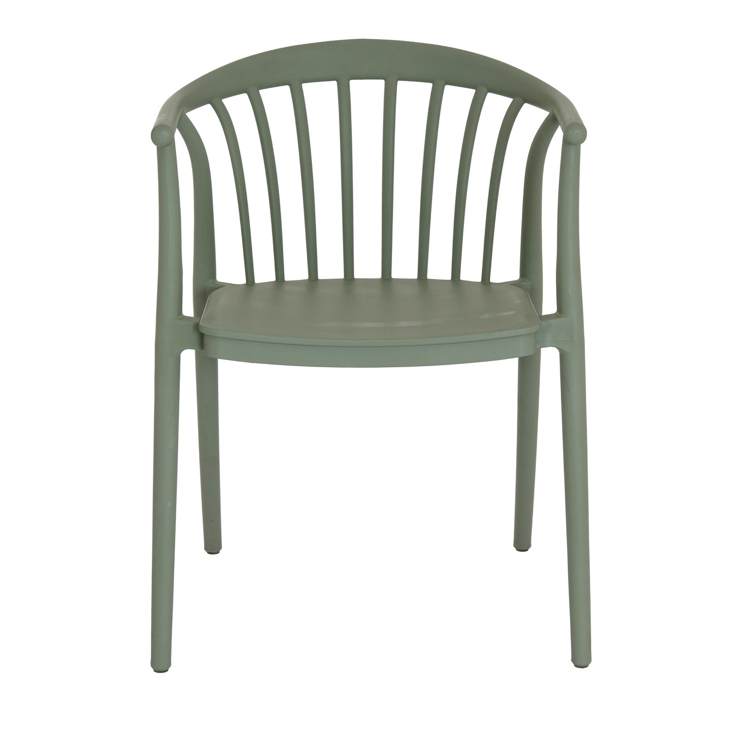 Side view of Hill Interiors Echo French grey dining chair showing the sleek contoured design