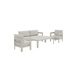 Furnish365 Sofia 4 seater outdoor lounge set in a modern garden setting