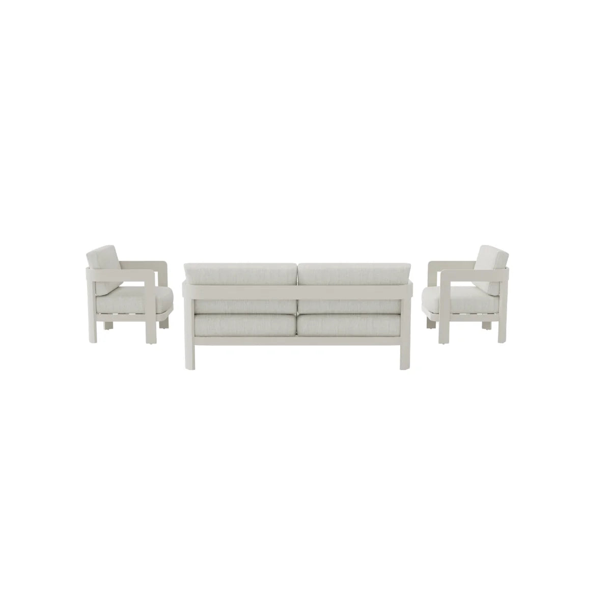 Furnish365 Sofia 4 seater outdoor lounge set in a modern garden setting