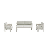 Furnish365 Sofia 4 seater outdoor lounge set in a modern garden setting