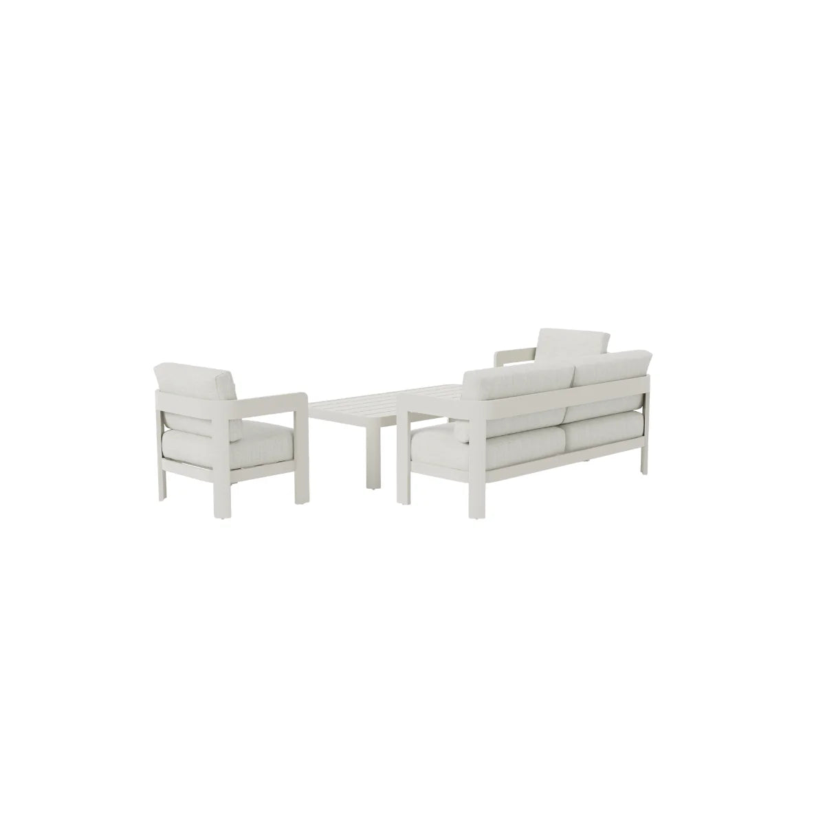 Furnish365 Sofia 4 seater outdoor lounge set in a modern garden setting