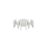 Furnish365 Sofia 6 seater outdoor dining set in a modern garden setting