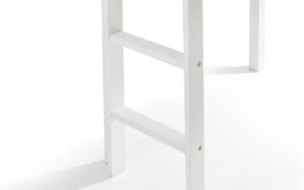 Titan High Sleeper – Surf White – Kids Bed with Desk and Storage