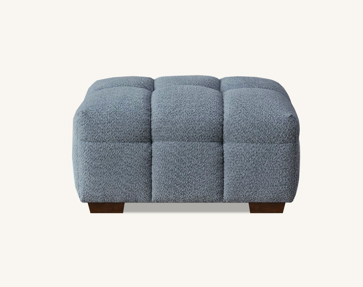 Furnish365 Tribeca iron bouclé corner sofa in a modern living room setting