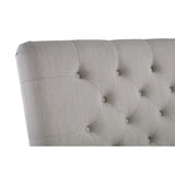 Wilton Deep Button 4 Drawer Bed – Grey Linen – Deep Buttoned Headboard with Storage Drawers | Julian Bowen
