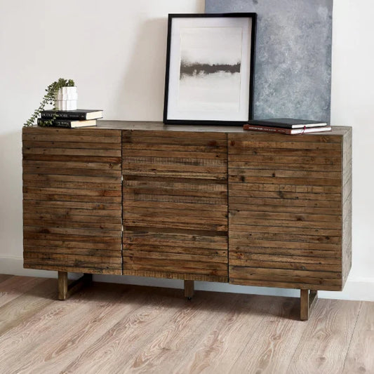 Woburn Sideboard – Oak – Reclaimed Wood with Rustic Charm