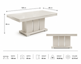Warm wood coffee table – Italian design, cosy and spacious for everyday living