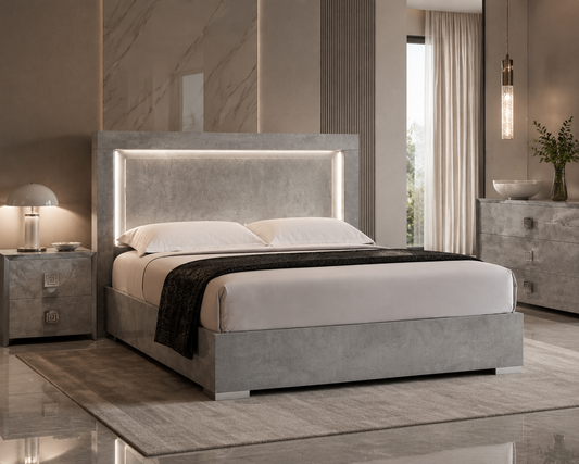 bed, Italian design bed, modern headboard, solid frame, bedroom furniture