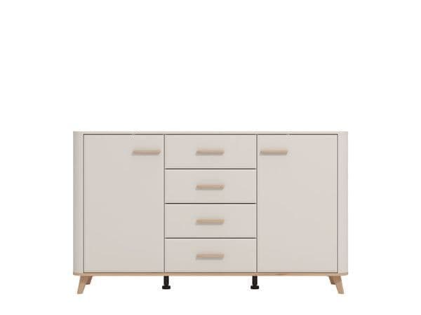 Amos Mann Furniture Darigon sideboard showing the drawer runners and construction