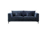 Furnish365 Lenox mid-century mermaid fabric sofa range in a modern living room setting